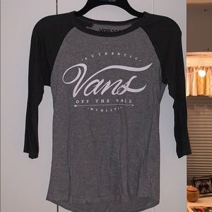 Vans xs shirt